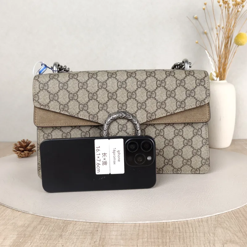 GUCCI Shoulder Bag Dionysus Monogram PVC Medium28 × 9 × 17 cm — cover view 3 of 5