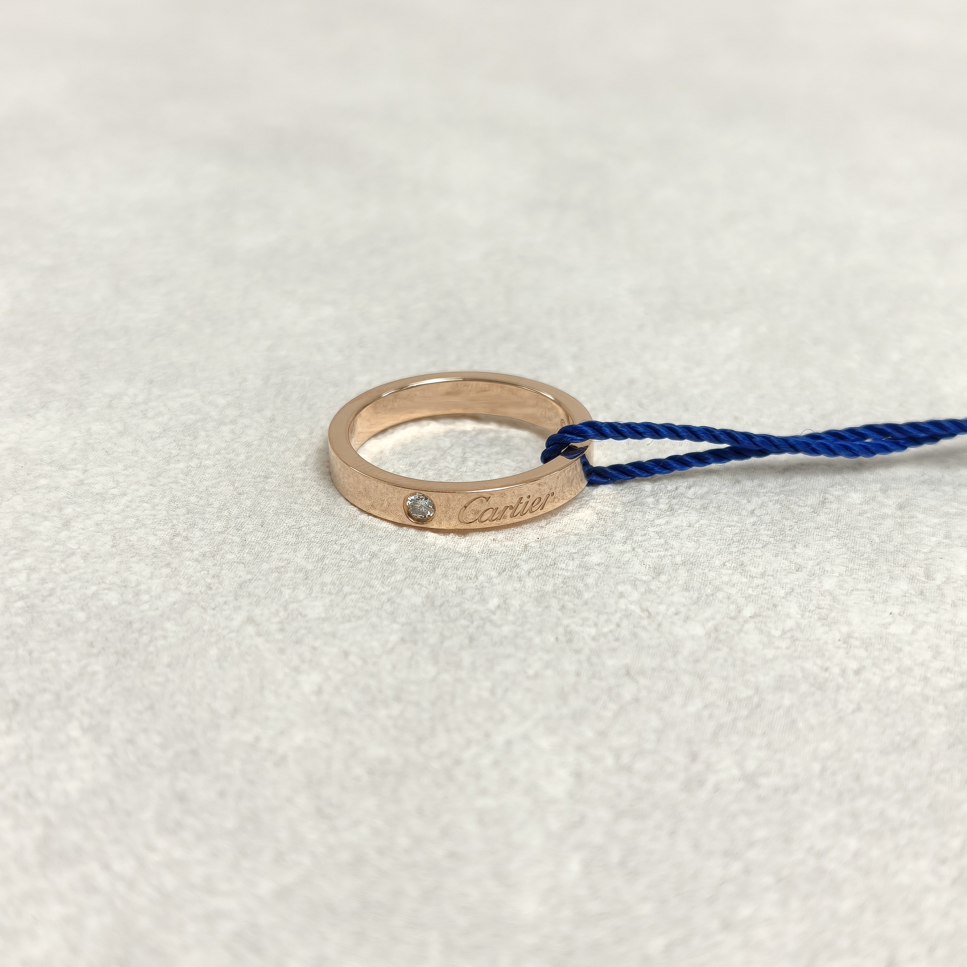 CARTIER Ring C de Rose Gold 18k 51