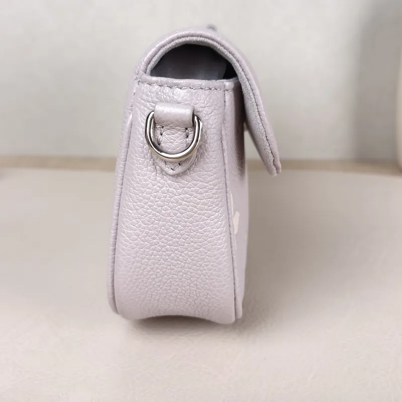 Louis Vuitton Crossbody Bag IVY Grey · White Monogram Empreinte Embossed Calfskin Small 23.5 × 4.3 × 12 cm — detail view 10 of 11
