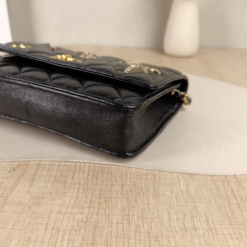 Chanel Crossbody Bag2.55 woc Black Edition Calfskin One Size19.2 × 3.5 × 12.3 cm — detail view 6 of 17