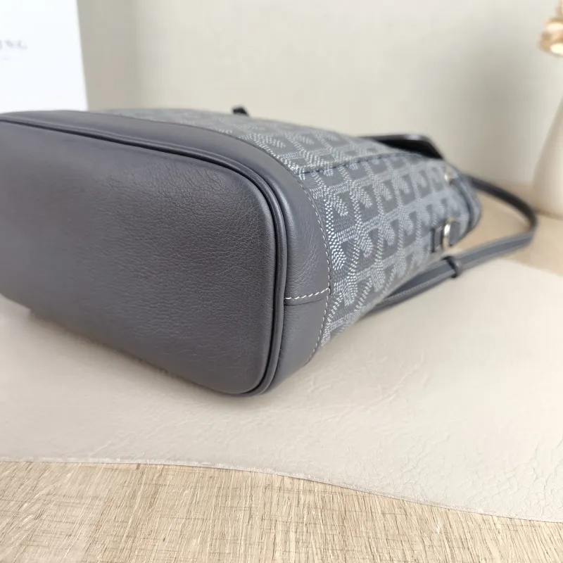GOYARD Crossbody Bag ALPIN Backpack Grey PVC Mini 19 × 9.5 × 23 cm — detail view 4 of 10