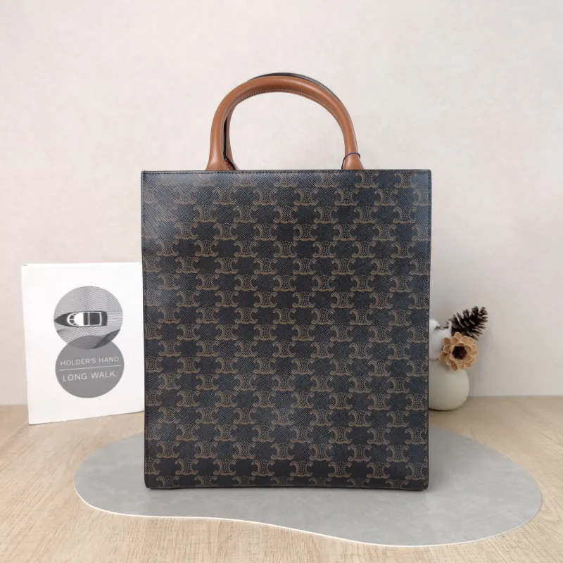 CELINE Crossbody Bag CABAS Monogram PVC Small 28.5 × 8 × 33 cm — cover view 5 of 5