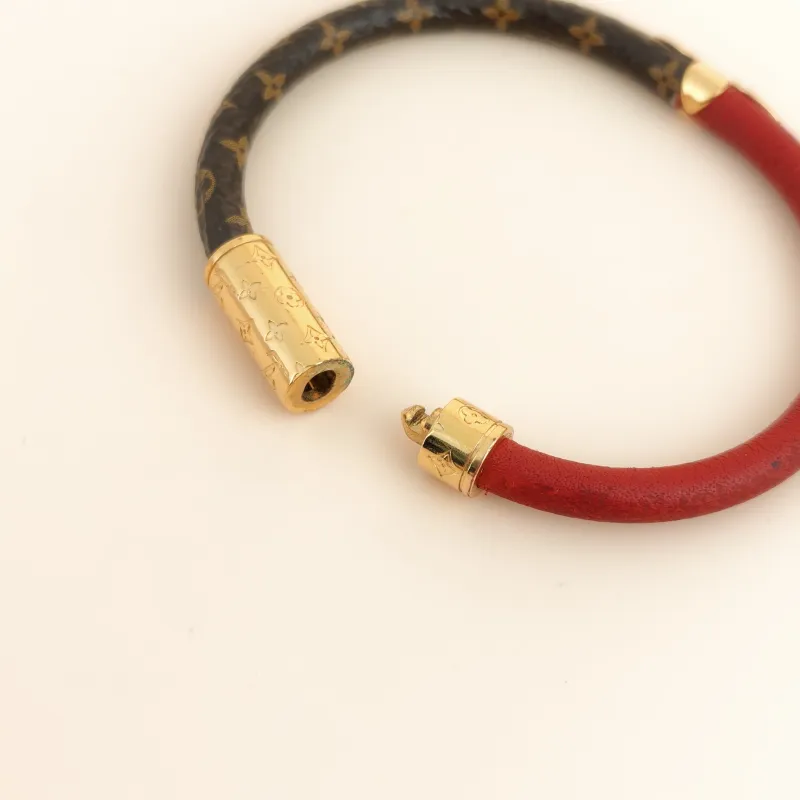 Louis Vuitton Bangle Bangle Colorblock PVC · Calfskin One Size 16.5cm — cover view 4 of 6