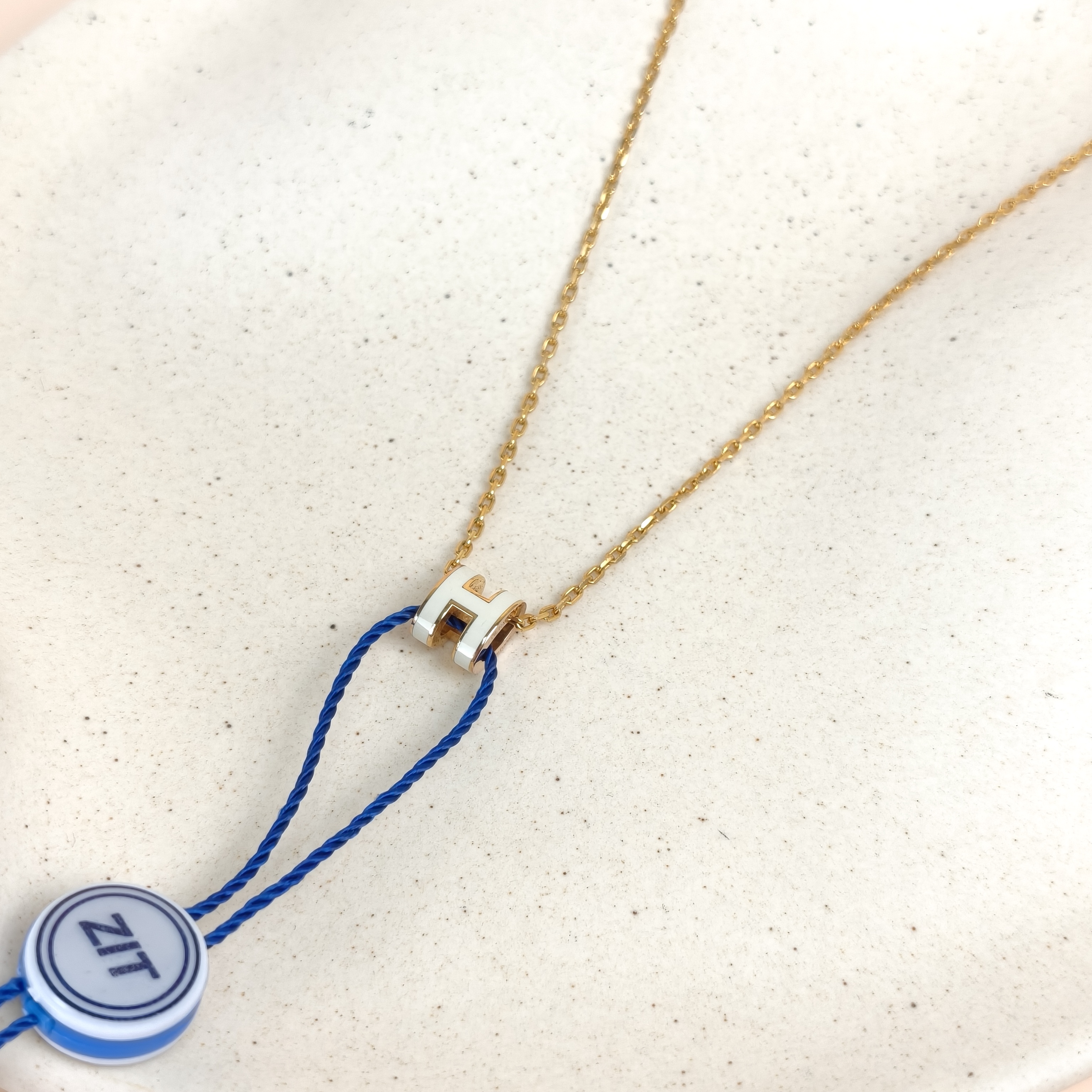 Hermès Necklace Pop HN ecklace White mini40cm — cover view 5 of 8