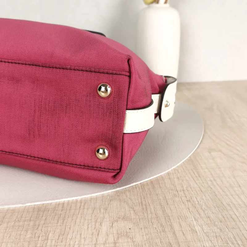 GUCCI Top Handle Bag Top Handle Bag Pink Canvas One Size30 × 9 × 18 cm — detail view 10 of 12