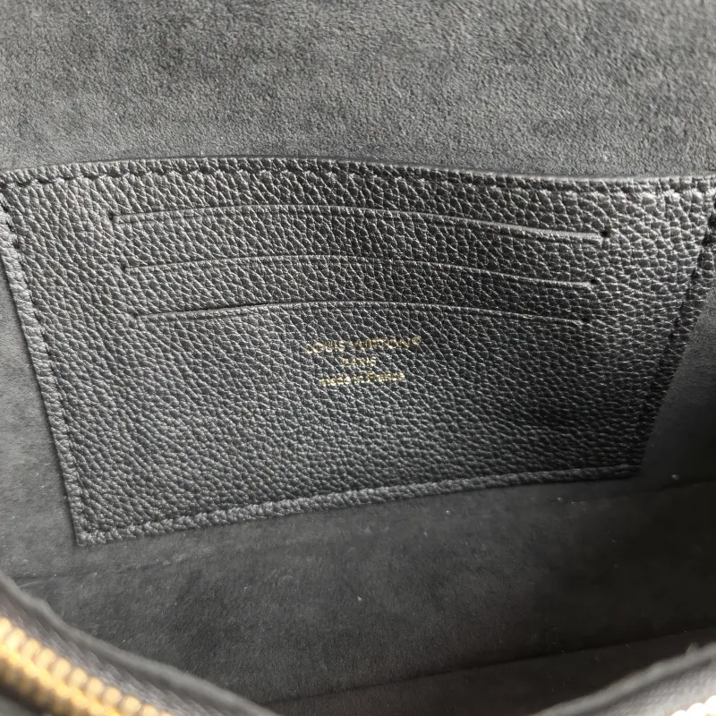 Louis Vuitton Crossbody Bag IVY Black Empreinte Embossed Calfskin Small 23.5 × 4.3 × 12 cm — detail view 3 of 12