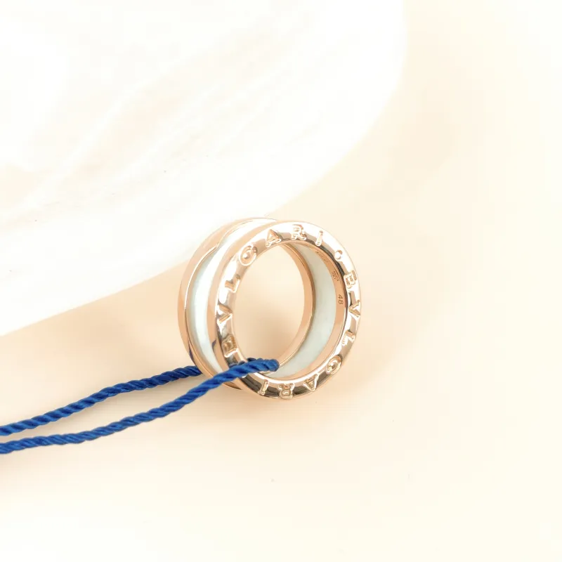 Bvlgari Ring B.zero1Collection Ring Rose Gold 18KR ose Gold One Size 48 — cover view 8 of 8
