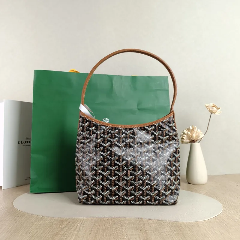GOYARD Shoulder Bag Brown PVC Mini 29 × 11 × 18.5 cm — cover view 2 of 6