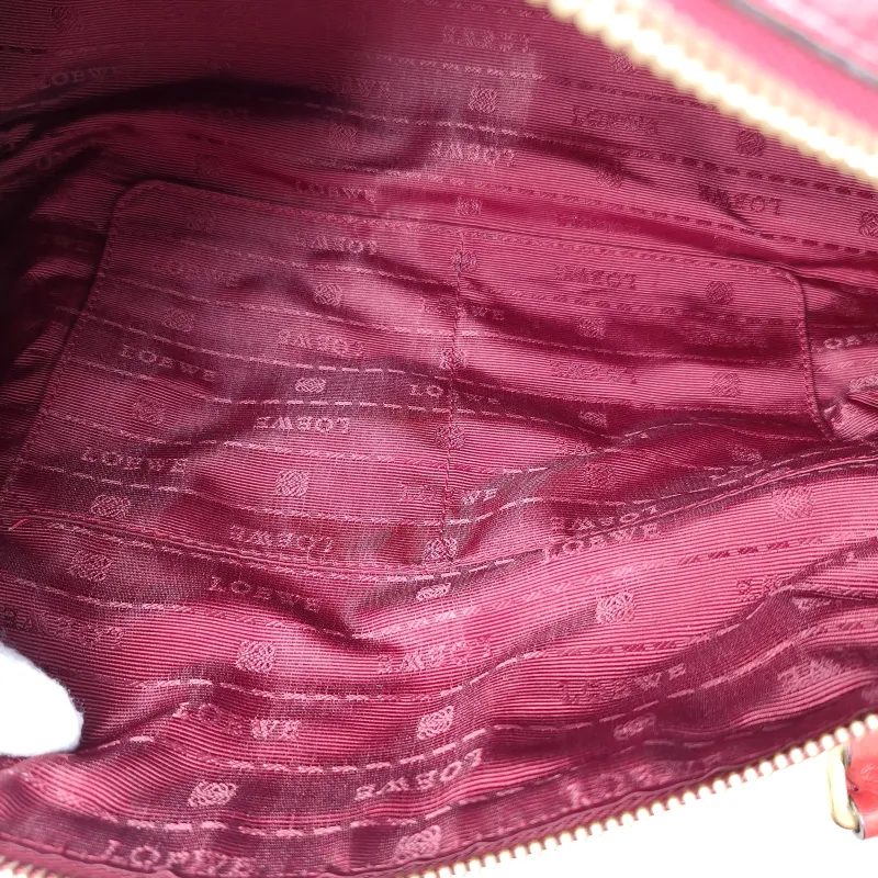 LOEWE Top Handle Bag Top Handle Bag Red Calfskin One Size34 × 16 × 18 cm — detail view 9 of 15
