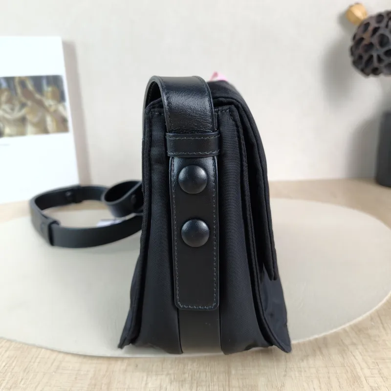PRADA Shoulder Bag Re-Nylon Shoulder Bag Black Nylon 23 × 11 × 16 cm — detail view 9 of 13