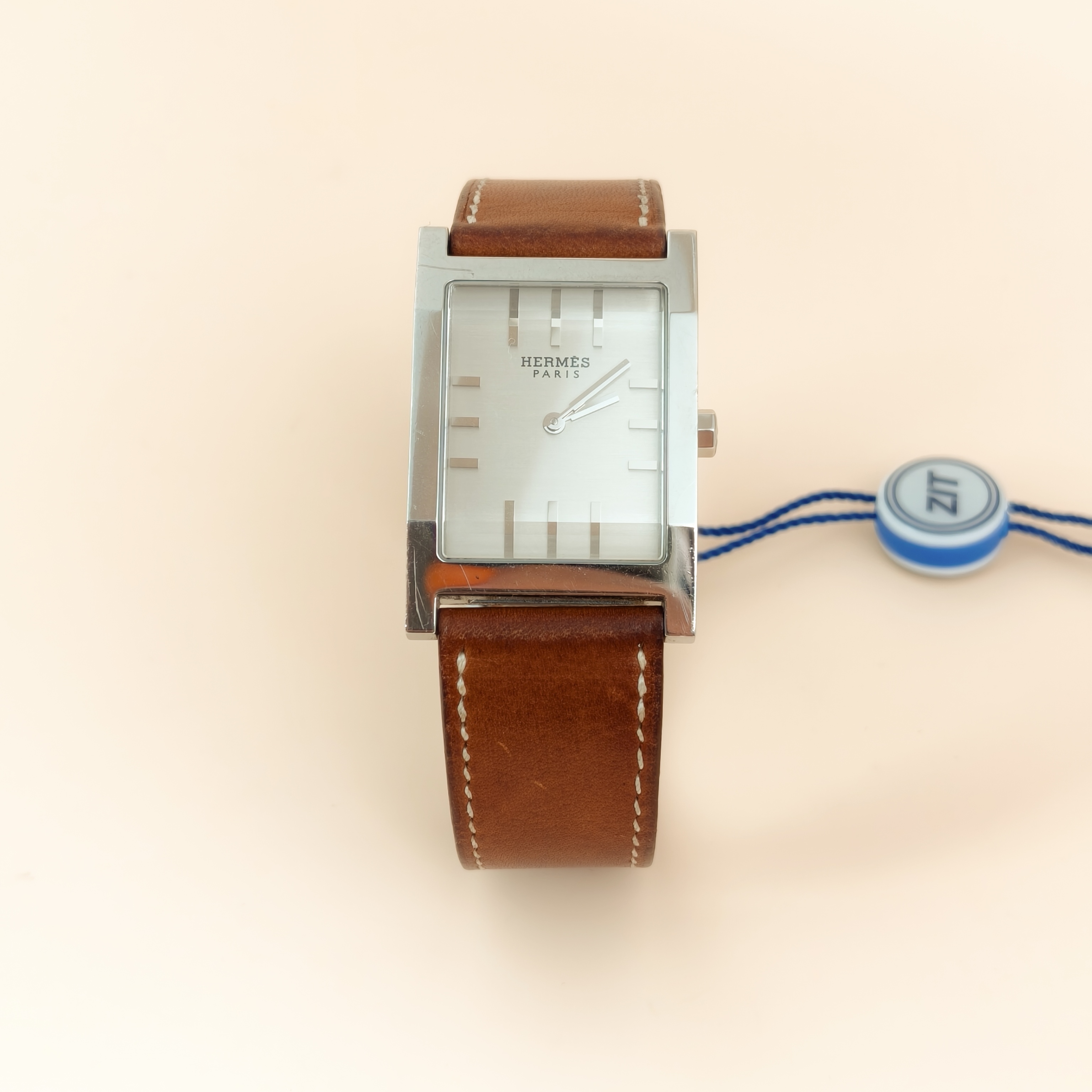 Hermès Watch Tandem Collection Watch White One Size25*40mm
