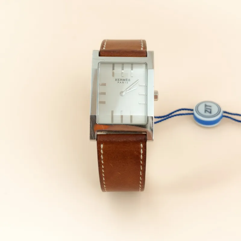 Hermès Watch Tandem Collection Watch White One Size25*40mm