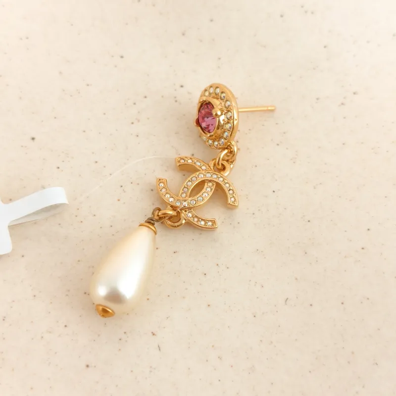 Chanel Earrings c Earrings Gold One Size — cover view 3 of 6