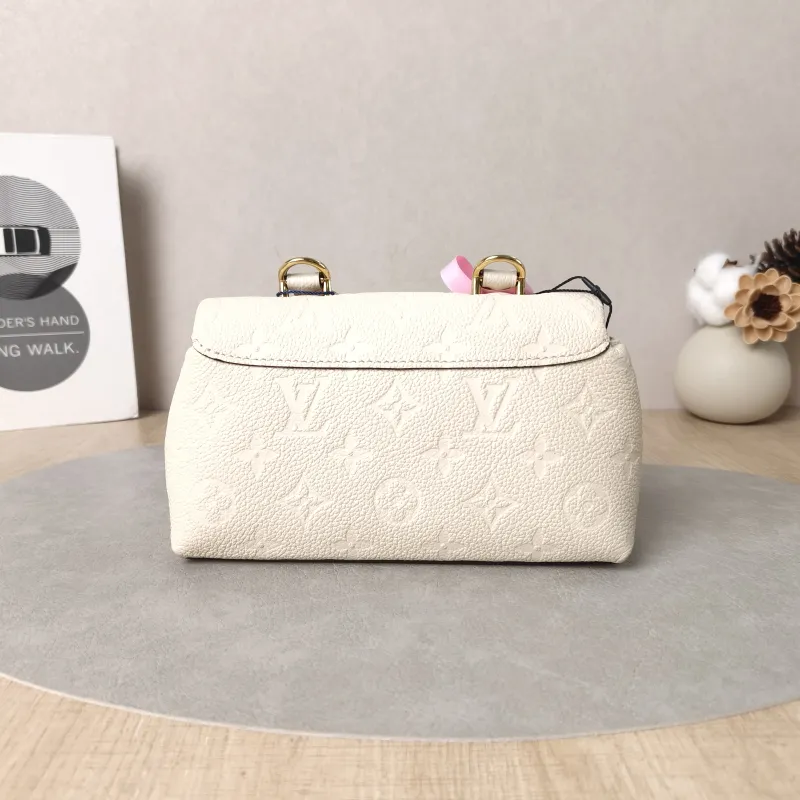 Louis Vuitton Crossbody Bag MADELEINE White Empreinte Embossed Calfskinnano21 × 6 × 12.5 cm — cover view 4 of 5