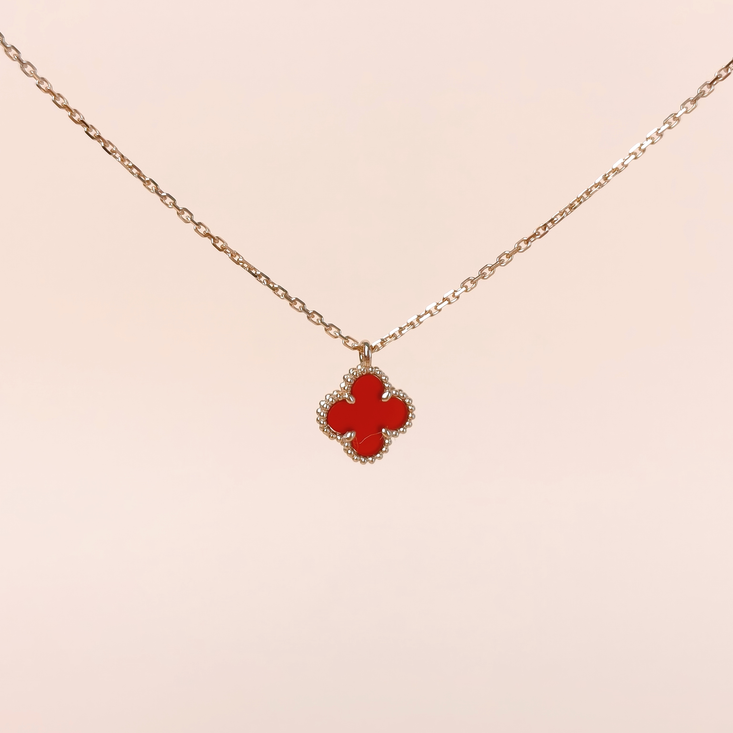 VANCLEEFARPELS Jewelry Alhambra 18K Sweet Mini40cm