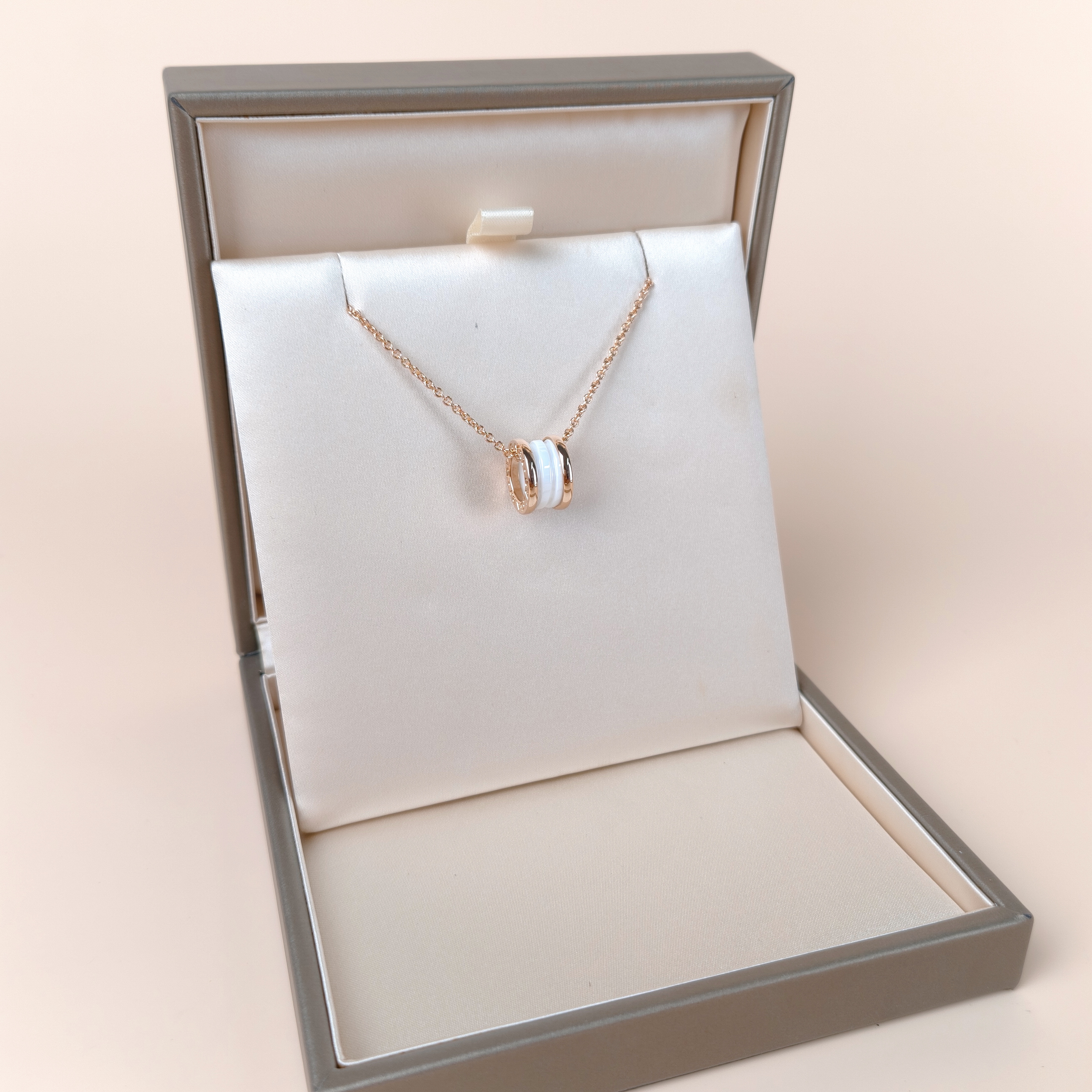 Bvlgari Necklace B.ZERO1Collection Necklace Rose Gold 18KR ose Gold One Size1.5*38-41.5-45 — cover view 7 of 9