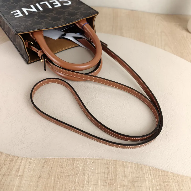 CELINE Crossbody Bag CABAS Mini Monogram PVC Mini 17 × 4 × 20.5 cm — detail view 8 of 10