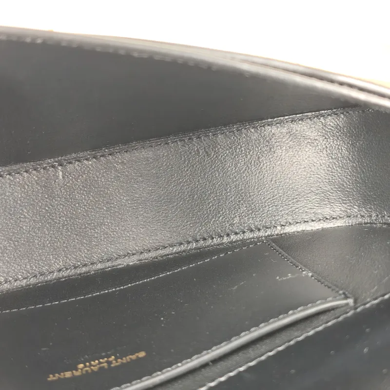 SAINT LAURENT Shoulder Bag VOLTAIRE Black Calfskin Mini 21 × 4.5 × 11 cm — detail view 11 of 13