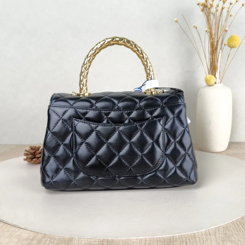 Chanel Crossbody Bag Coco Handle​Black Calfskin Small24 × 10 × 14 cm — cover view 5 of 5