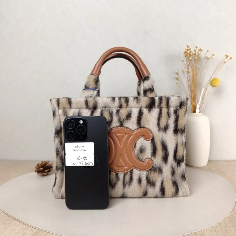 CELINE Shoulder Bag CABAS THAIS Shopping Tote Small 25.5 × 12 × 18.5 cm — cover view 5 of 5