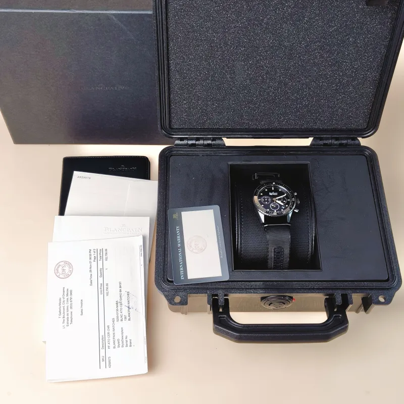 BLANCPAIN Watch Collection Watch Black One Size 43.6 — cover view 2 of 10