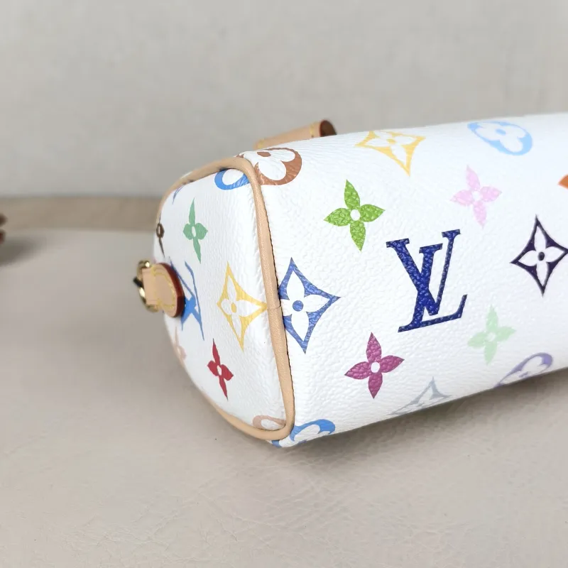 Louis Vuitton Crossbody Bag Speedy Nano Multicolore PV Cnano16 × 7.5 × 10 cm — detail view 1 of 11