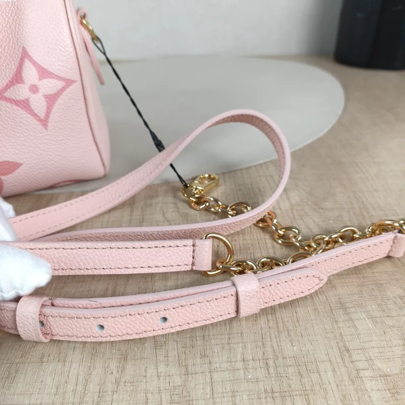 Louis Vuitton Crossbody Bag Speedy20 Pink Empreinte Embossed Calfskin Small 20.5 × 12 × 13.5 cm — detail view 10 of 10