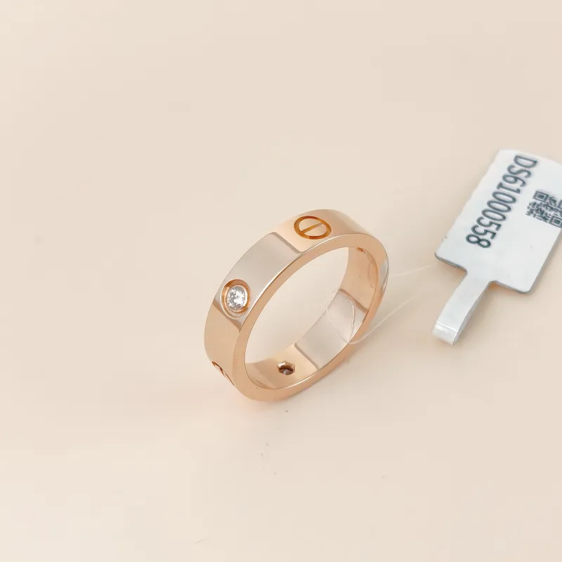 CARTIER Ring Love Collection Ring Rose Gold Diamond18KR ose Gold Edition 62 — cover view 7 of 8