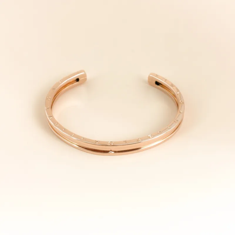 Bvlgari Bangle B.ZERO1Collection Bangle Rose Gold 18KR ose Gold One Size s