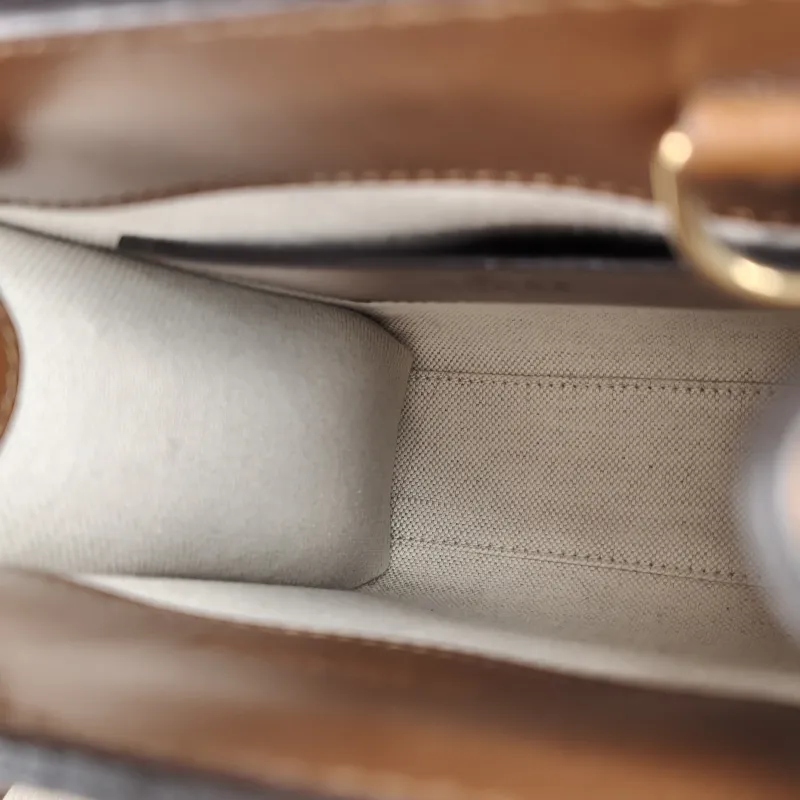 GUCCI Crossbody Bag GG Retro Collection Tote Bag Brown PVC Mini 16 × 7 × 20 cm — detail view 5 of 10