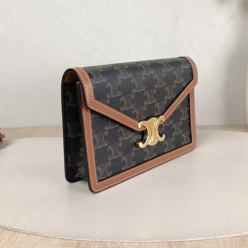 CELINE Crossbody Bag MARGO Wallet Monogram PVC Mini 19.5 × 4.5 × 13 cm — cover view 3 of 5