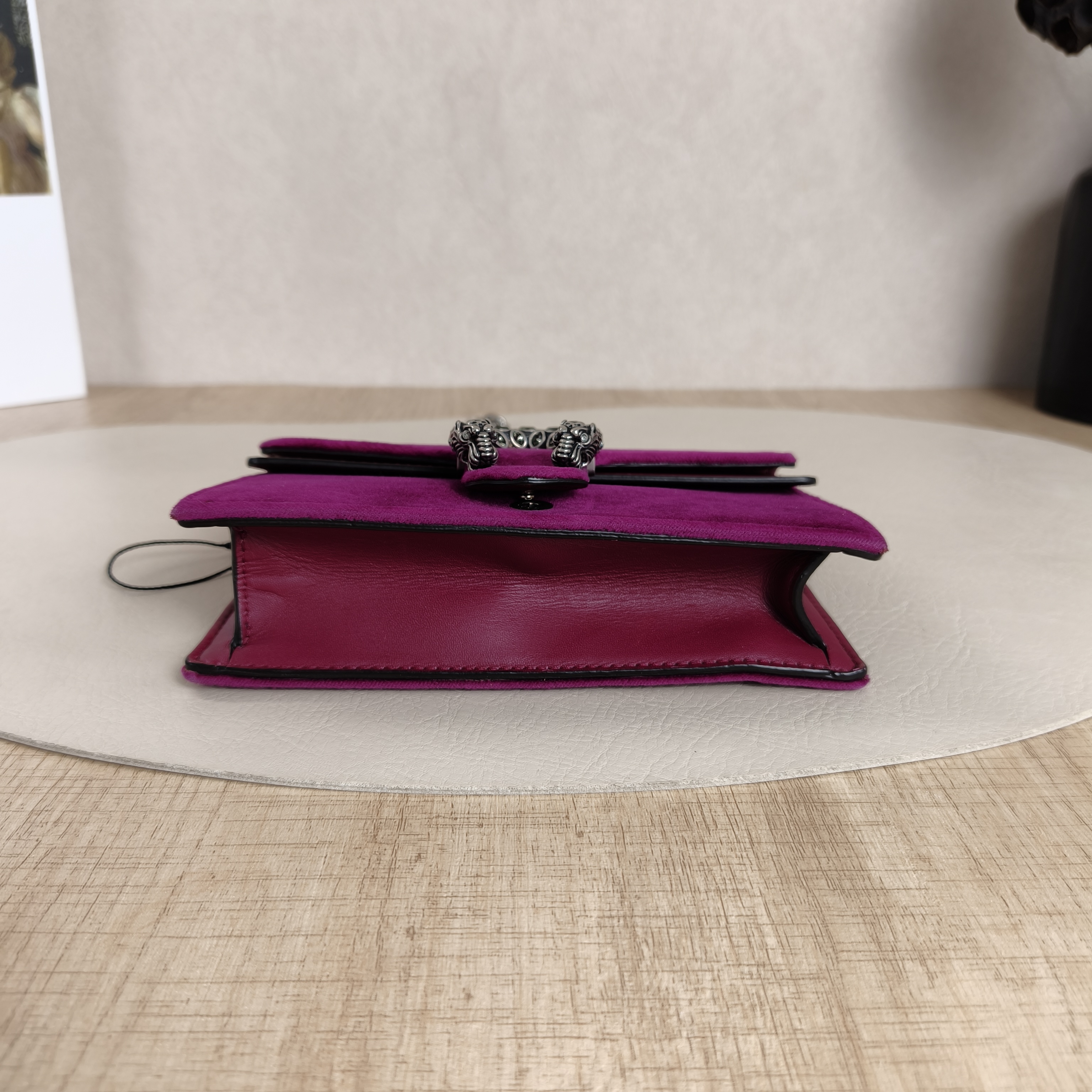 GUCCI Crossbody Bag Dionysus Velvet · Calfskinmini16.5 × 4.5 × 10 cm — cover view 6 of 10