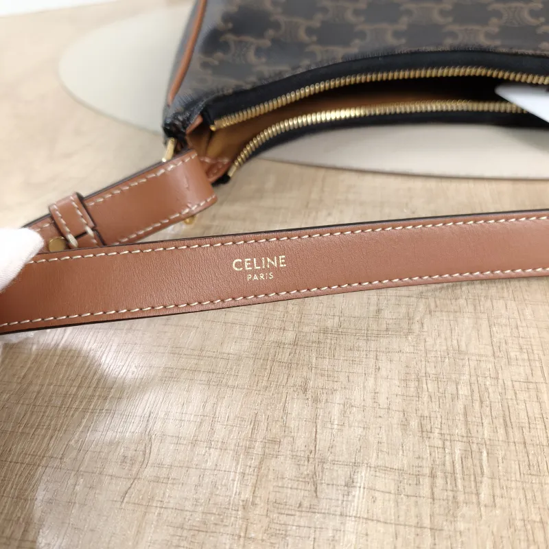 CELINE Shoulder Bag AVA Monogram PVC Medium 23 × 7 × 19 cm — detail view 9 of 9
