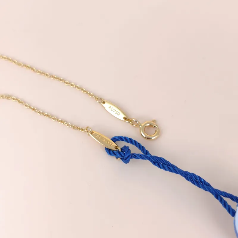 Tiffany&Co. Necklace Elsa Peretti Collection Necklace Yellow Gold Yellow Gold 18KY ellow Gold One Size 40cm — cover view 7 of 7