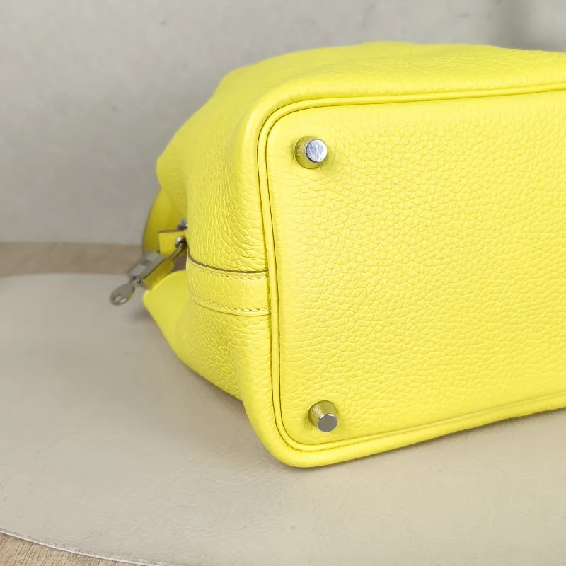 Hermès Top Handle Bag Picotin Lock 18 189N Taurillon Clemence TC Calfskin Small18 × 13 × 18 cm — detail view 8 of 13