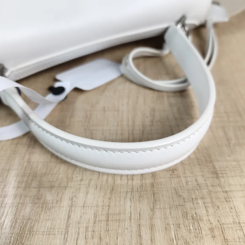 BALENCIAGA Crossbody Bag RODEO White Calfskin Mini 23 × 10 × 17 cm — detail view 6 of 14