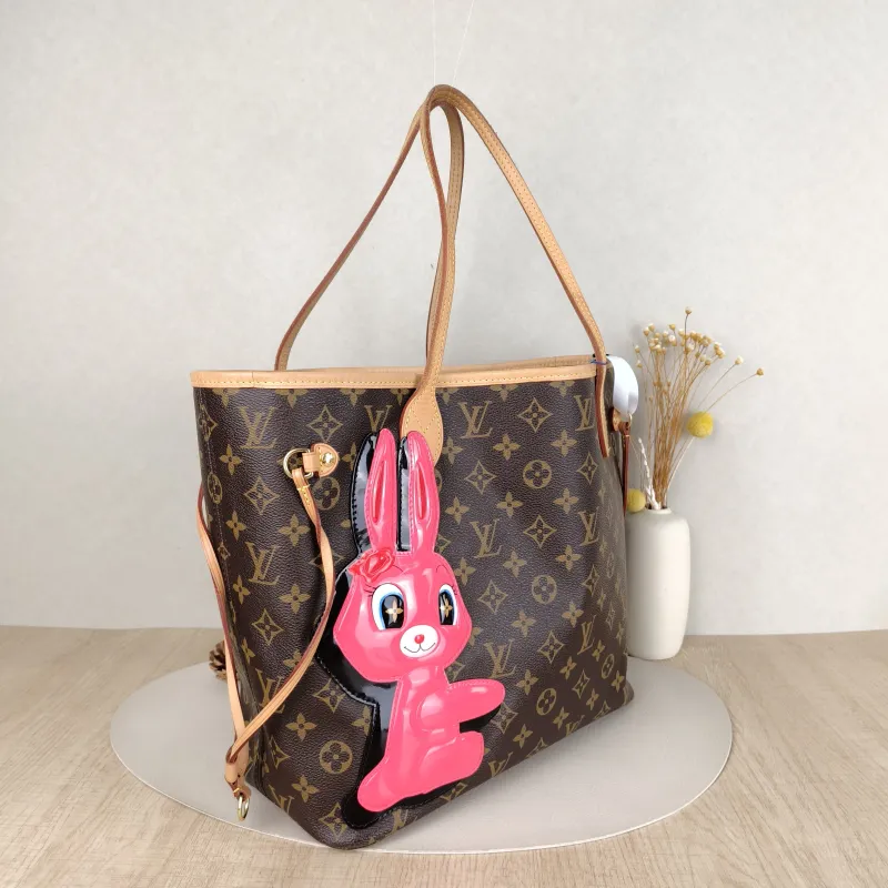Louis Vuitton Shoulder Bag Neverfull Monogram Sun Yitian Edition PVC Medium 31 × 14 × 28 cm — cover view 5 of 5