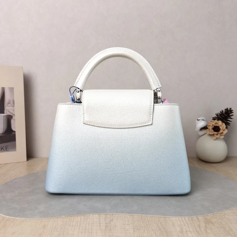 Louis Vuitton Top Handle Bag Capucines Calfskin BB 27 × 9 × 17.5 cm — cover view 2 of 5