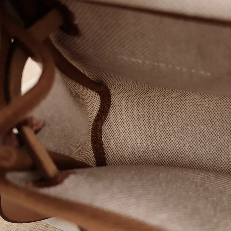 Hermès Shoulder Bag Herbag Zip 20 Beige Canvas mini20 × 7 × 17 cm — detail view 1 of 12