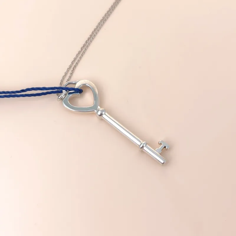 Tiffany&Co. Necklace Keys Collection Necklace Pendant Silver925 One Size44cm โ cover view 6 of 8