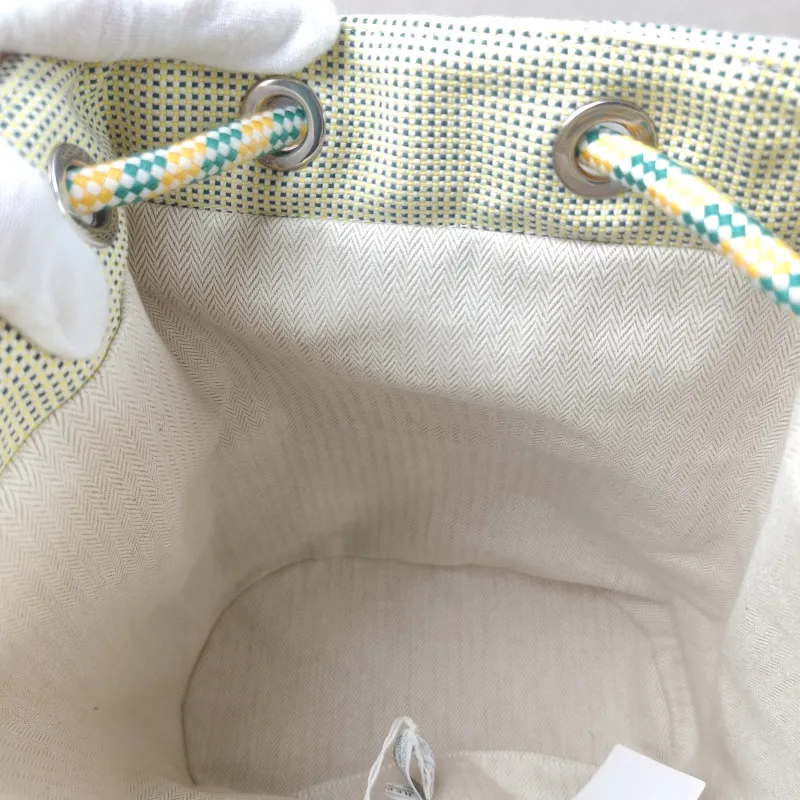 Hermès Backpack Backpack Yellow One Size 24 × 16 × 30 cm — detail view 5 of 11