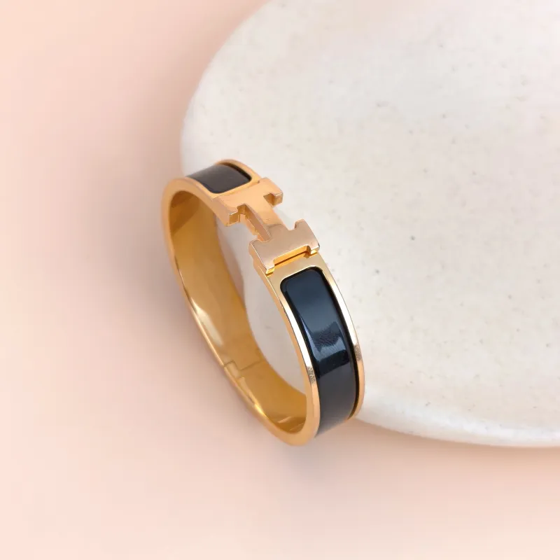 Hermès Bangle Clic HB angle Black One Size 15.9cm — cover view 2 of 8