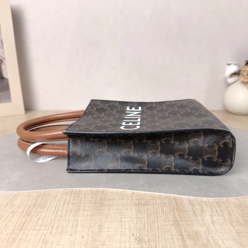 CELINE Crossbody Bag CABAS Mini Monogram PVC Mini 17 × 4 × 20.5 cm — detail view 4 of 12