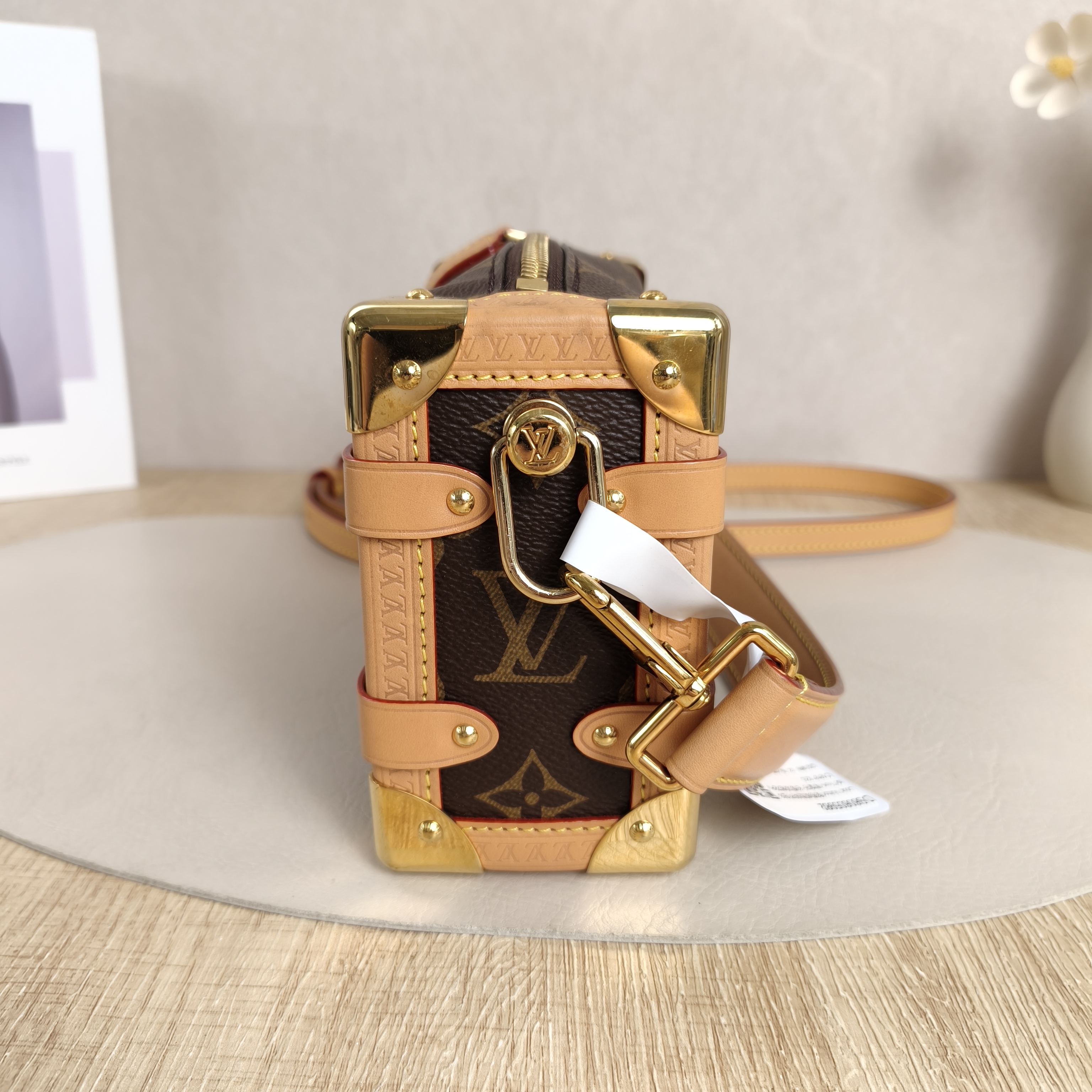 Louis Vuitton Crossbody Bag Side Trunk Box Monogram PVC Small18 × 8 × 12.5 cm — cover view 2 of 9