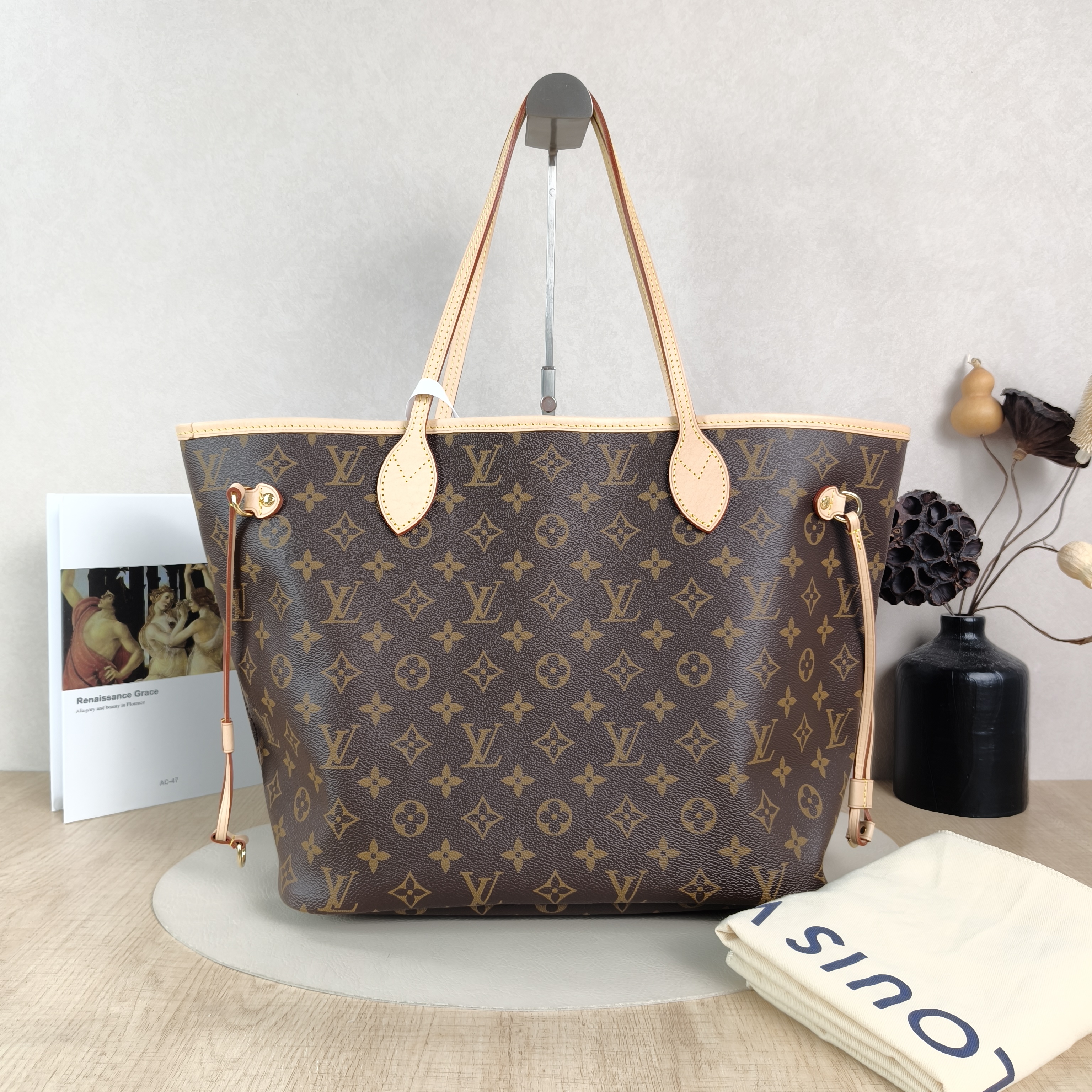 Louis Vuitton Shoulder Bag Neverfull Monogram PVC Medium31 × 14 × 28 cm — cover view 5 of 6