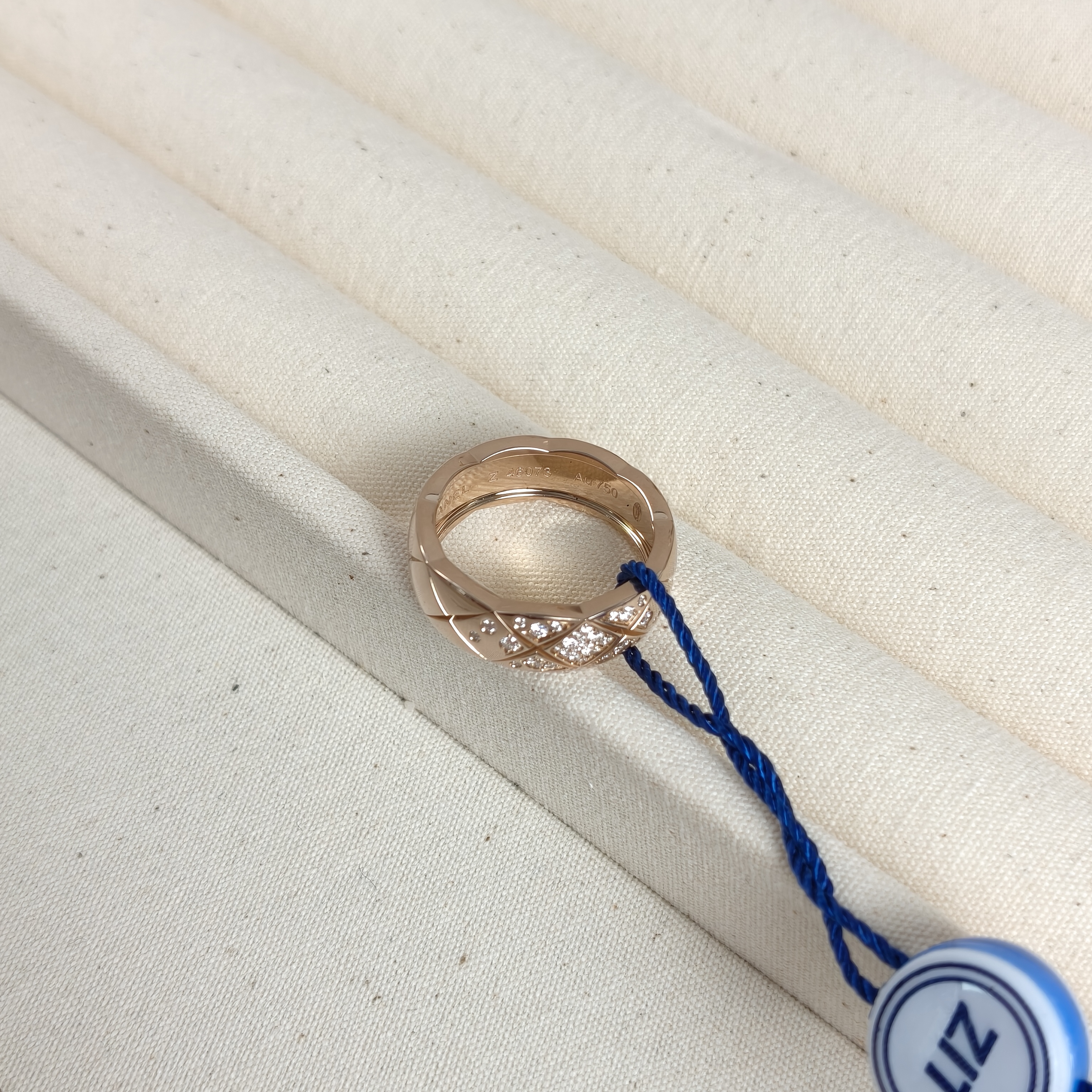 Chanel Ring COCO CRUSH Ring Gold18K Diamond One Size54 6.5 — cover view 9 of 10