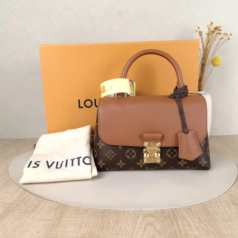 Louis Vuitton Crossbody Bag MADELEINE PVC · Calfskin BB24.5 × 8 × 16 cm — cover view 2 of 6