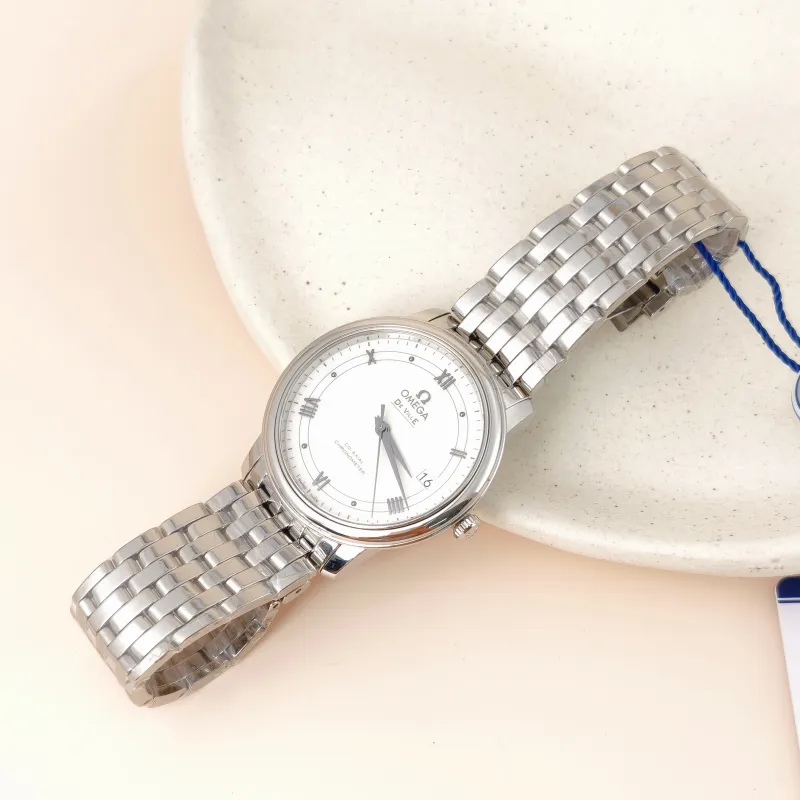 OMEGA Watch Collection Watch White One Size 36.8mm Watch โ cover view 11 of 12