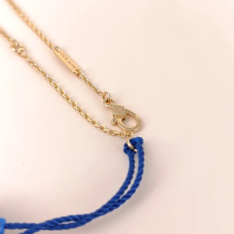 Van Cleef & Arpels Necklace Alhambra Alhambra Collection Necklace 18KY ellow Gold Vintage Small41cm — cover view 7 of 11
