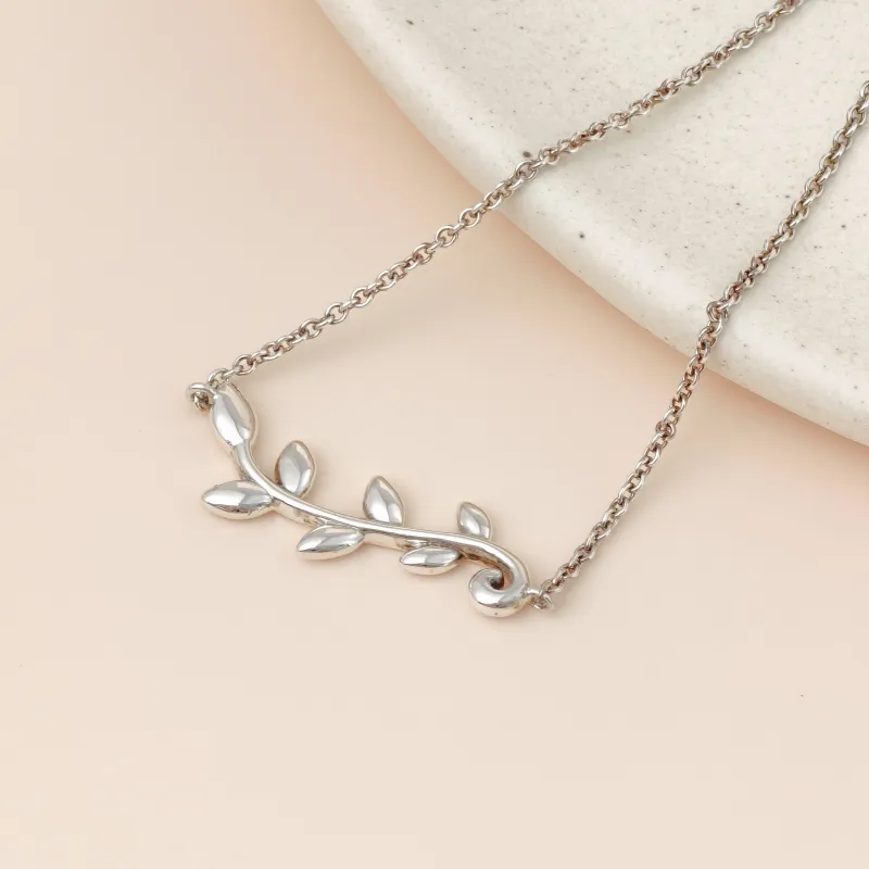 Tiffany&Co. Bracelet Paloma Picasso Collection Olive Leaf Bracelet 925 One Size17cm — cover view 7 of 9